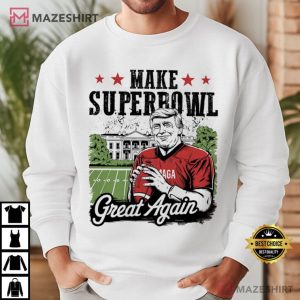 Donald Trump Make Superbowl Great Again Football Funny T Shirt (1)