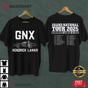 Kendrick Lamar And SZA GNX Grand National Tour 2025 T Shirt (2)