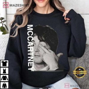 Paul McCartney Flipping The Bird The Beatles Music T Shirt (1)