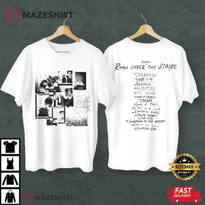 Zayn Room Under The Stairs Tracklist Concert Fan Gifts T Shirt (1)