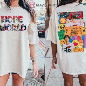 J Hope World BTS Hobi Gift For Fan Kpop T Shirt (2)