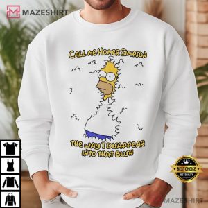 Homer Simpson The Way I Disappear Into That Bush T Shirt (1)
