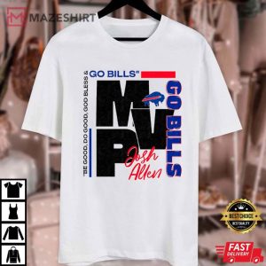 Josh Allen Buffalo Bills MVP Football T Shirt (3)
