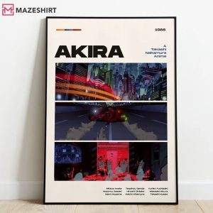 Akira A Takashi Nakamura 1988 Anime Poster
