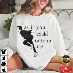 Edward Cullen As If You Could Outrun Me Twilight T Shirt (1)