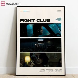 Fight Club David Fincher 1999 Movie Poster