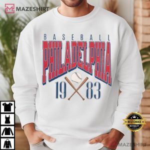Philadelphia Phillies Baseball 1983 T Shirt (1)