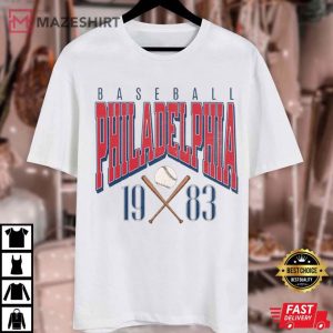 Philadelphia Phillies Baseball 1983 T Shirt (2)