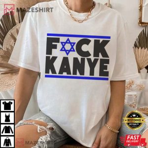 Fck Kanye Star of David T Shirt