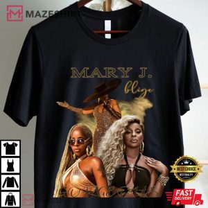 Mary J Blige Good Morning Gorgeous Bootleg T Shirt (2) Mazeshirt