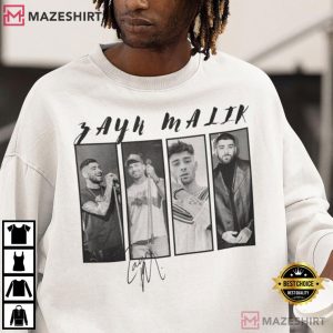 Zayn Malik Signature Gift For Fans Music T Shirt (3) Mazeshirt