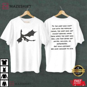 Fourth Wing Onyx Storm Quote T Shirt (2)