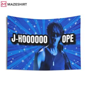 J Hope BTS Funny Concert Music Flag (1)