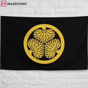 Tokugawa Clan Japanese Flag Tokugawa Clan Japanese Flag