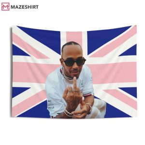 Lewis Hamilton Racing Driver F1 Wall Tapestry Flag Lewis Hamilton Racing Driver F1 Wall Tapestry Flag