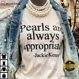 Jackie Kennedy Pearls Are Always Appropriate Classic Graphic T-Shirt