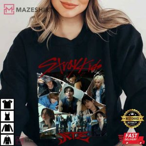 Stray Kids ATE Album Retro Graphic Kpop Fan Gift T Shirt (4)