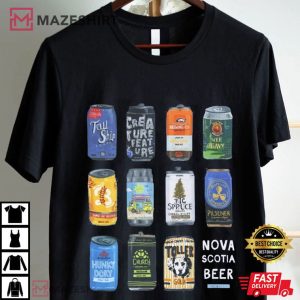 Beers Lovers Nova Scotia Beer Funny Graphic T shirt (4)