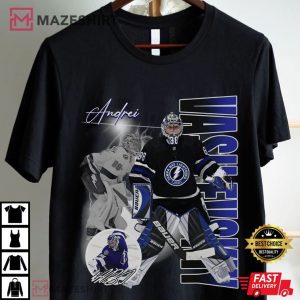 Andrei Vasilevskiy Tampa Bay Lightning Ice Hockey NHL T Shirt (2)
