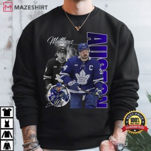 Auston Matthews Toronto Maple Leafs Ice Hockey NHL T Shirt (1)