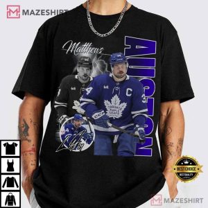 Auston Matthews Toronto Maple Leafs Ice Hockey NHL T Shirt (3)