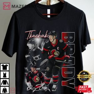Brady Tkachuk Ottawa Senators NHL Bootleg T Shirt (2)