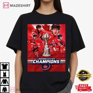 Nations Face Off Champions Canada Hockey T Shirt (4)