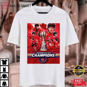 Nations Face Off Champions Canada Hockey T Shirt (2)
