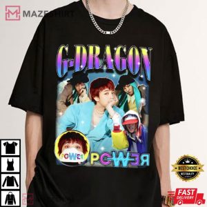 G Dragon Power Kpop Graphic Bootleg Style T Shirt (3)