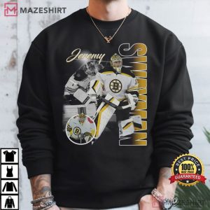 Jeremy Swayman Boston Bruins Bootleg 90s Hockey T Shirt (1)