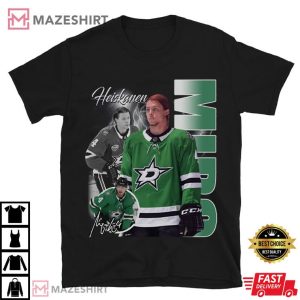 Miro Heiskanen Ice Hockey NHL Bootleg Style T Shirt (2)