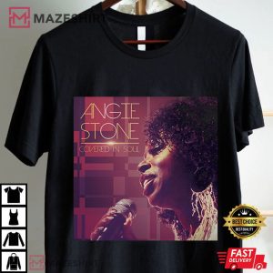 Angie Stone Covered In Soul Album Cover Music T Shirt (1)