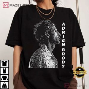 Adrien Brody Smoking Gift For Fans Movie T Shirt (3)