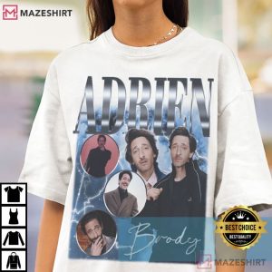Adrien Brody Bootleg Style Fans Gift Movie T-Shirt