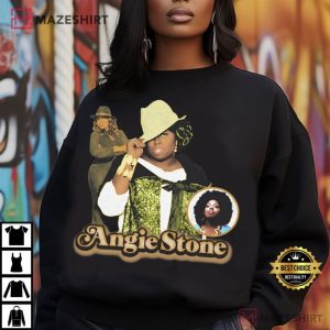 Angie Stone Vintage R&B Music T Shirt (1)