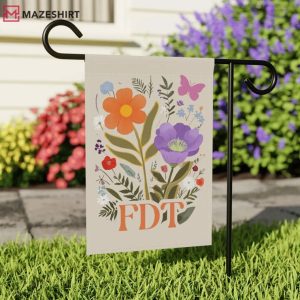 Anti Trump FDT Anti MAGA Subtle Political Garden Flag (3)
