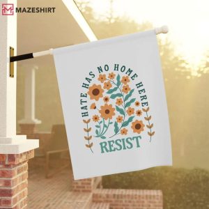 Subtle Anti Trump FDT Resistance Democrat Garden Flag (1)