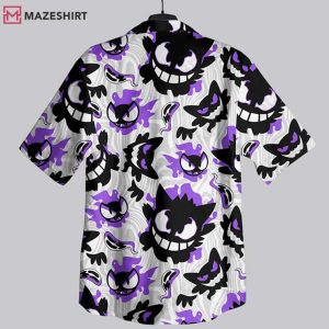 Ghost Type Pokemon Mystic Japanese Anime Hawaiian Shirt And Shorts (1)
