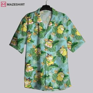 Psyduck Koduck Aloha Tropical Cute Hawaiian Shirt And Shorts (2)