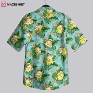 Psyduck Koduck Aloha Tropical Cute Hawaiian Shirt And Shorts (1)