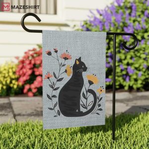 Anti Trump Democrat Childless Cat Lady Garden Flag (4)