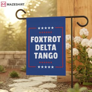 Foxtrot Delta Tango Anti Trump FDT Flag