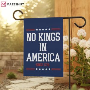 No Kings In America Anti Trump Yard Flag