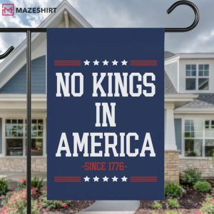 No Kings In America Anti Trump Yard Flag