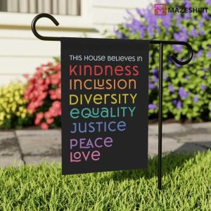 This House Believes In Liberal Values Flag (3) Mazeshirt