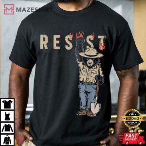 Smokey Bear Resist Nation Park T Shirt (4)