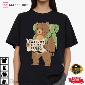 Foxtrot Delta Tango Funny Bear FDT T Shirt (2)