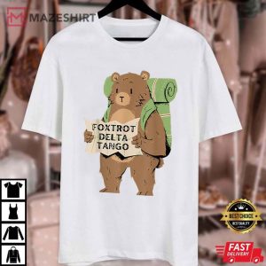 Foxtrot Delta Tango Funny Bear FDT T Shirt (4)