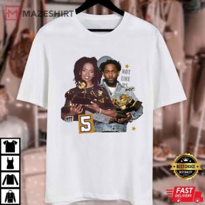 Lauryn Hill And Kendrick Lamar Grammy Winners Collage T Shirt (2)