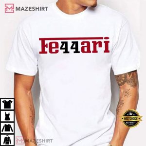 Lewis Hamilton Fe44ari Formula One Racing T Shirt (2)